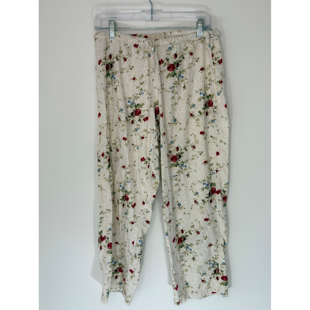Lauren Ralph Lauren Pajama Set Women's Floral Loungewear Sleepwear Petite Medium - Picture 11 of 16